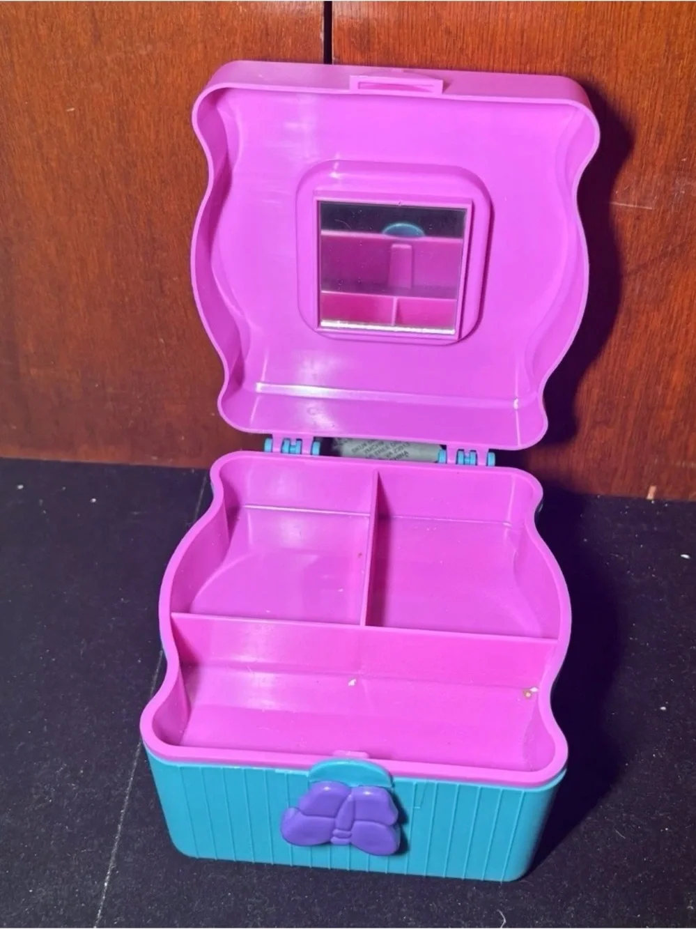 Pink & Teal Butterfly Toy Storage Box - Kids Toys